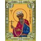 Икона освященная "Владимир равноапостольный Великий князь", 18x24 см, со стразами