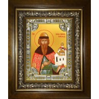 Икона освященная "Всеволод Псковский во святом крещении Гавриил, благоверный князь", в киоте 24x30 см фото
