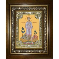Икона освященная "Гавриил Белостокский младенец, мученик", в киоте 24x30 см фото