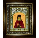 Икона освященная "Георгий исповедник Даниловский, преподобный, чудотворец", в киоте 20x24 см