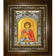 Икона освященная "Георгий Победоносец великомученик", в киоте 20x24 см фото