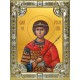 Икона освященная "Георгий Победоносец великомученик", 18x24 см, со стразами