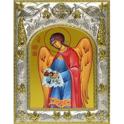 Икона освященная "Варахиил Архангел", 14x18 см фото