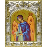 Икона освященная "Уриил Архангел", 14x18 см фото