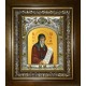 Икона освященная "Герасим Кефалонский преподобный", в киоте 20x24 см