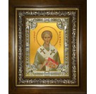 Икона освященная "Герман Константинопольский, святитель", в киоте 24x30 см