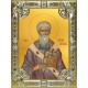 Икона освященная "Григорий Двоеслов, папа Римский, святитель", 18x24 см, со стразами