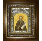 Икона освященная "Григорий Синаит преподобный", в киоте 20x24 см
