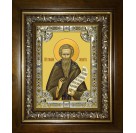 Икона освященная "Григорий Синаит преподобный", в киоте 24x30 см