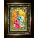 Икона освященная "Давид царь и пророк", в киоте 24x30 см