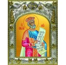 Икона освященная "Давид царь и пророк", 14x18 см