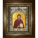 Икона освященная "Данил,Даниил Московский благоверный князь", в киоте 20x24 см