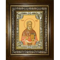 Икона освященная "Даниил (Алферов) священномученик", в киоте 24x30 см фото