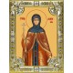 Икона освященная "Феодосия Константинопольская", 18x24 см, со стразами