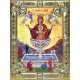 Икона освященная "Живоносный источник Божией Матери", 18х24см, со стразами