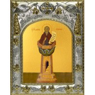 Икона освященная "Даниил Столпник преподобный ", 14x18 см фото