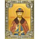 Икона освященная "Димитрий (Дмитрий) Донской благоверный князь", 18x24 см, со стразами
