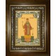 Икона освященная "Димитрий (Дмитрий) Можайский священномученик", в киоте 24x30 см