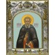 Икона освященная "Димитрий (Дмитрий) Прилуцкий преподобный", 14x18 см