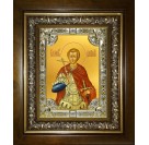 Икона освященная "Димитрий (Дмитрий) Солунский великомученик", в киоте 24x30 см