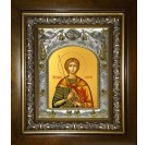 Икона освященная "Димитрий (Дмитрий) Солунский великомученик", в киоте 20x24 см