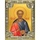 Икона освященная "Диомид Тарсянин Никейский, врач, мученик", 18x24 см, со стразами