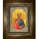 Икона освященная "Диомид Тарсянин Никейский, врач, мученик", в киоте 24x30 см