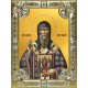 Икона освященная "Дионисий Суздальский святитель", 18x24 см, со стразами