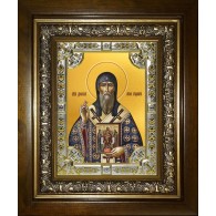 Икона освященная "Дионисий Суздальский святитель", в киоте 24x30 см фото