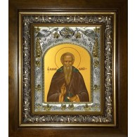 Икона освященная "Евфимий Великий преподобный", в киоте 20x24 см фото