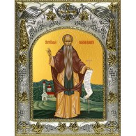 Икона освященная "Евфимий Великий преподобный", 14x18 см фото