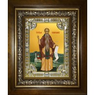 Икона освященная "Евфимий Великий преподобный", в киоте 24x30 см фото