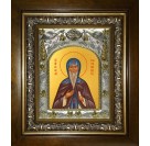 Икона освященная "Елисей Лавришевский преподобный", в киоте 20x24 см