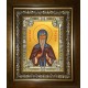 Икона освященная "Елисей Лавришевский преподобный", в киоте 24x30 см