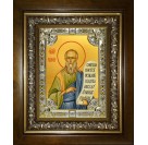 Икона освященная "Елисей пророк", в киоте 24x30 см