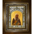 Икона освященная "Ермоген, Патриарх Московский и всея Руси, святитель", в киоте 20x24 см