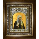 Икона освященная "Ермоген, Патриарх Московский и всея Руси ,святитель", в киоте 20x24 см