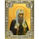 Икона освященная "Ермоген, Патриарх Московский и всея Руси, святитель", 18x24 см, со стразами