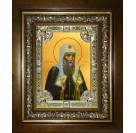 Икона освященная "Ермоген, Патриарх Московский и всея Руси, святитель", в киоте 24x30 см