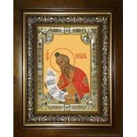 Икона освященная "Захария пророк", в киоте 24x30 см фото