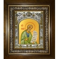 Икона освященная "Иаков (Яков), брат Господень, апостол", в киоте 20x24 см фото