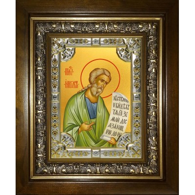 Икона освященная "Иаков (Яков), брат Господень, апостол", в киоте 24x30 см фото