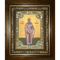 Икона освященная "Игнатий Богоносец, священномученик", в киоте 24x30 см фото