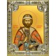 Икона освященная "Игорь  Благоверный Великий князь", 18x24 см, со стразами
