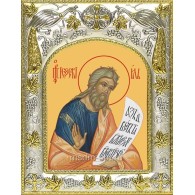 Икона освященная "Иезекииль пророк", 14x18 см фото