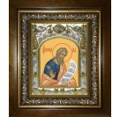 Икона освященная "Иезекииль пророк", в киоте 20x24 см