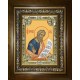 Икона освященная "Иезекииль пророк", в киоте 24x30 см
