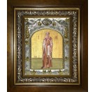 Икона освященная "Иерофей преподобный", в киоте 20x24 см
