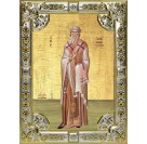 Икона освященная "Иерофей преподобный", 18x24 см, со стразами