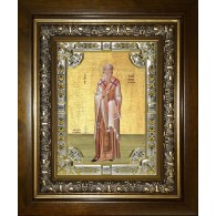 Икона освященная "Иерофей преподобный", в киоте 24x30 см фото